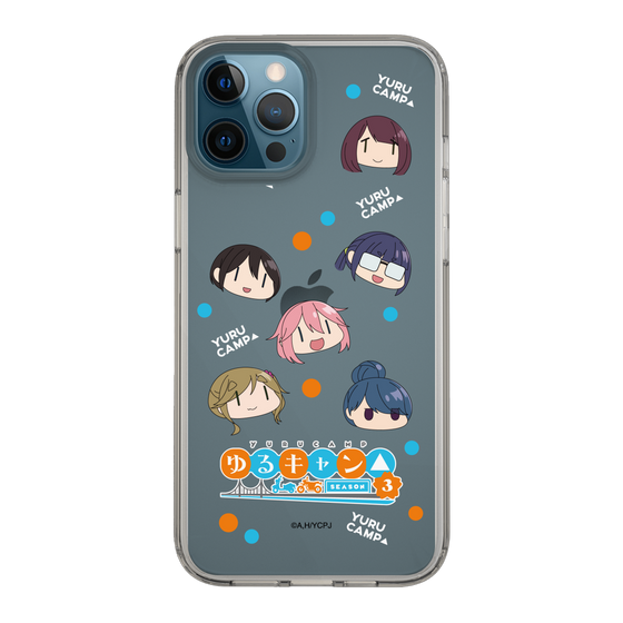 スリムプロテクションケース［ 『ゆるキャン△ SEASON3』- SNSアイコン ］