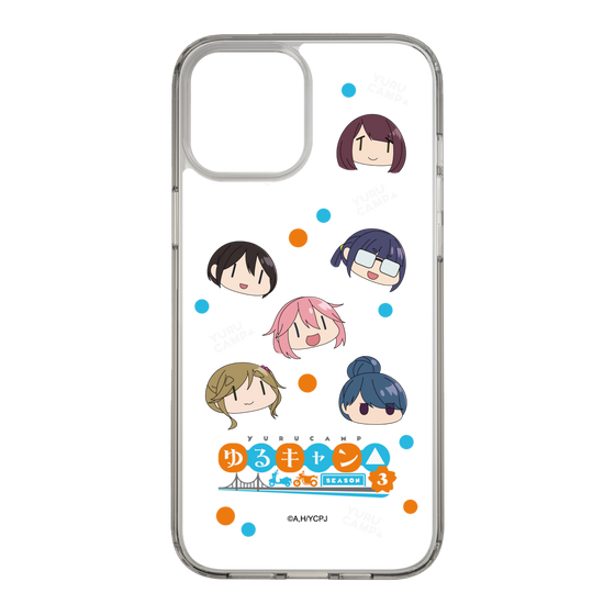 スリムプロテクションケース［ 『ゆるキャン△ SEASON3』- SNSアイコン ］