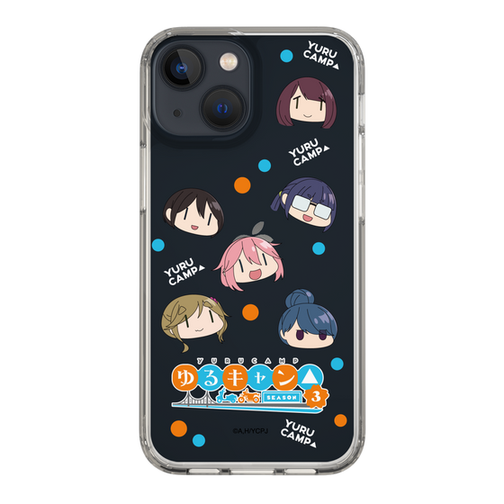 スリムプロテクションケース［ 『ゆるキャン△ SEASON3』- SNSアイコン ］
