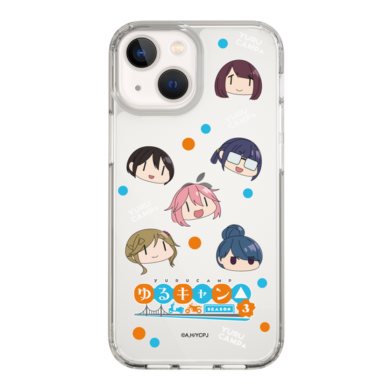 スリムプロテクションケース［ 『ゆるキャン△ SEASON3』- SNSアイコン ］