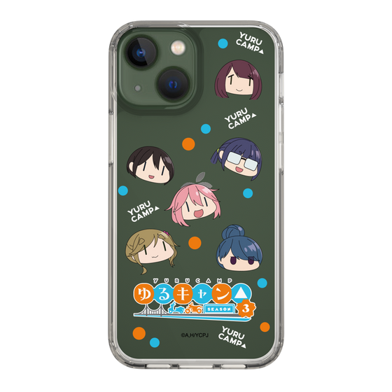 スリムプロテクションケース［ 『ゆるキャン△ SEASON3』- SNSアイコン ］