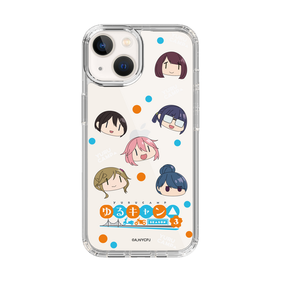 スリムプロテクションケース［ 『ゆるキャン△ SEASON3』- SNSアイコン ］