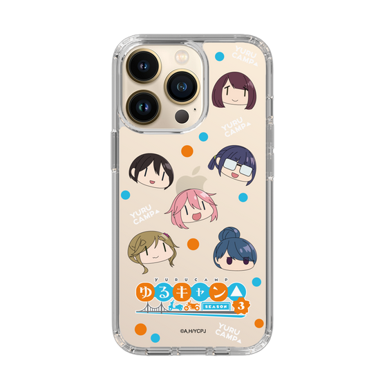 スリムプロテクションケース［ 『ゆるキャン△ SEASON3』- SNSアイコン ］