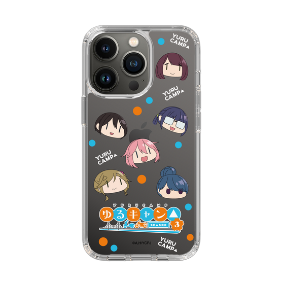スリムプロテクションケース［ 『ゆるキャン△ SEASON3』- SNSアイコン ］