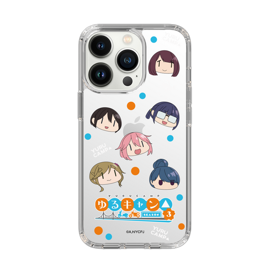 スリムプロテクションケース［ 『ゆるキャン△ SEASON3』- SNSアイコン ］
