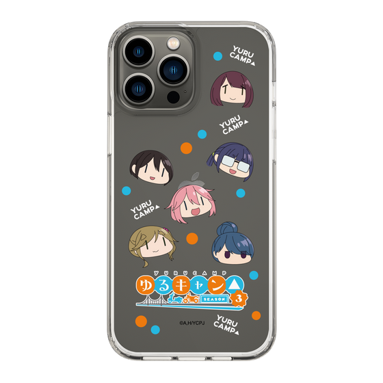 スリムプロテクションケース［ 『ゆるキャン△ SEASON3』- SNSアイコン ］