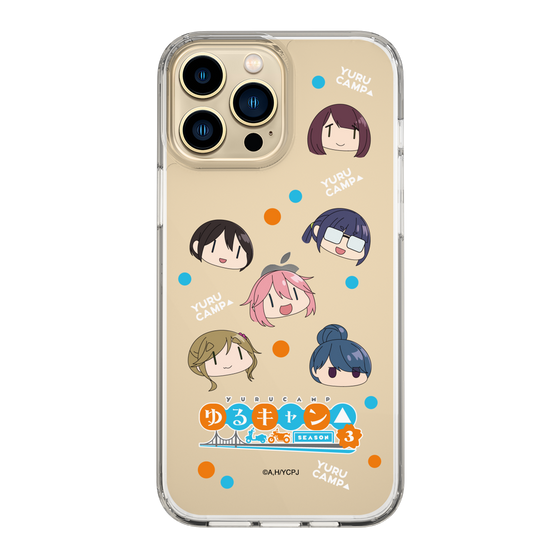 スリムプロテクションケース［ 『ゆるキャン△ SEASON3』- SNSアイコン ］