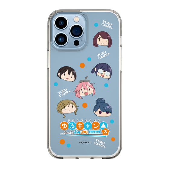 スリムプロテクションケース［ 『ゆるキャン△ SEASON3』- SNSアイコン ］