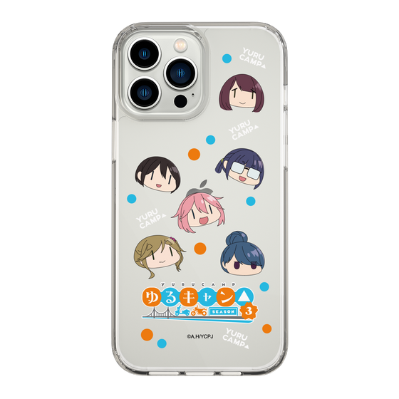 スリムプロテクションケース［ 『ゆるキャン△ SEASON3』- SNSアイコン ］