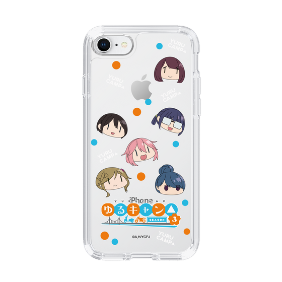 スリムプロテクションケース［ 『ゆるキャン△ SEASON3』- SNSアイコン ］