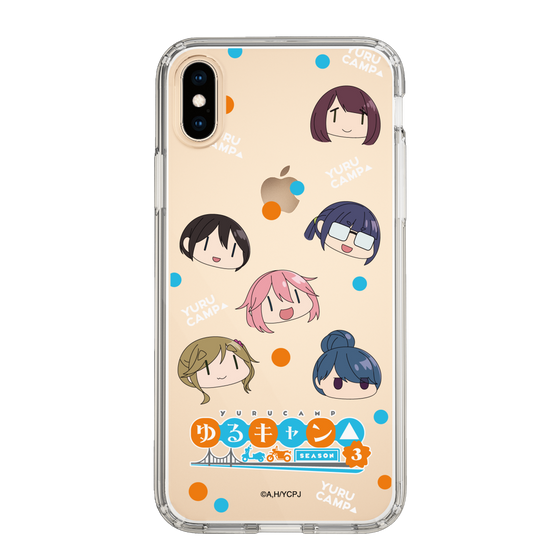 スリムプロテクションケース［ 『ゆるキャン△ SEASON3』- SNSアイコン ］