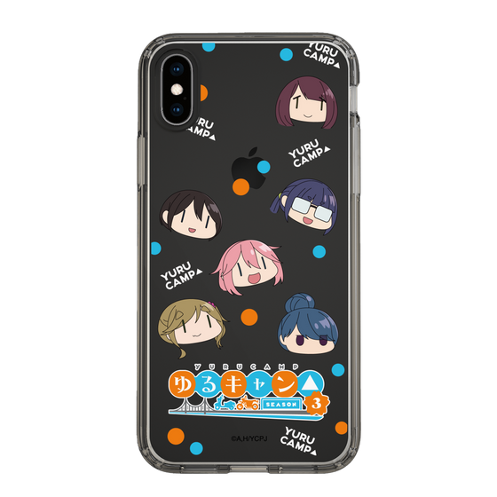 スリムプロテクションケース［ 『ゆるキャン△ SEASON3』- SNSアイコン ］