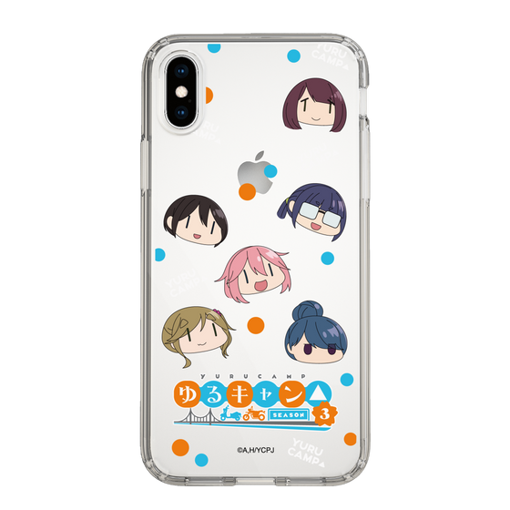 スリムプロテクションケース［ 『ゆるキャン△ SEASON3』- SNSアイコン ］