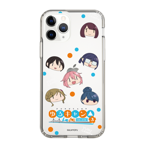 スリムプロテクションケース［ 『ゆるキャン△ SEASON3』- SNSアイコン ］