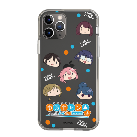 スリムプロテクションケース［ 『ゆるキャン△ SEASON3』- SNSアイコン ］
