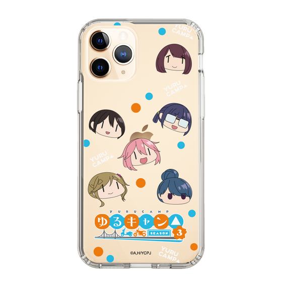 スリムプロテクションケース［ 『ゆるキャン△ SEASON3』- SNSアイコン ］