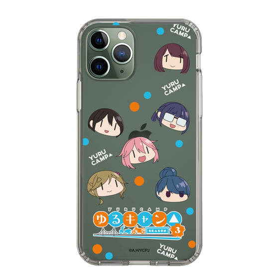 スリムプロテクションケース［ 『ゆるキャン△ SEASON3』- SNSアイコン ］