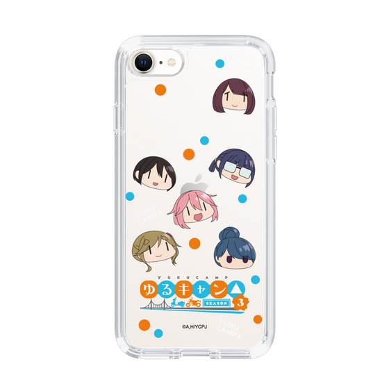 スリムプロテクションケース［ 『ゆるキャン△ SEASON3』- SNSアイコン ］