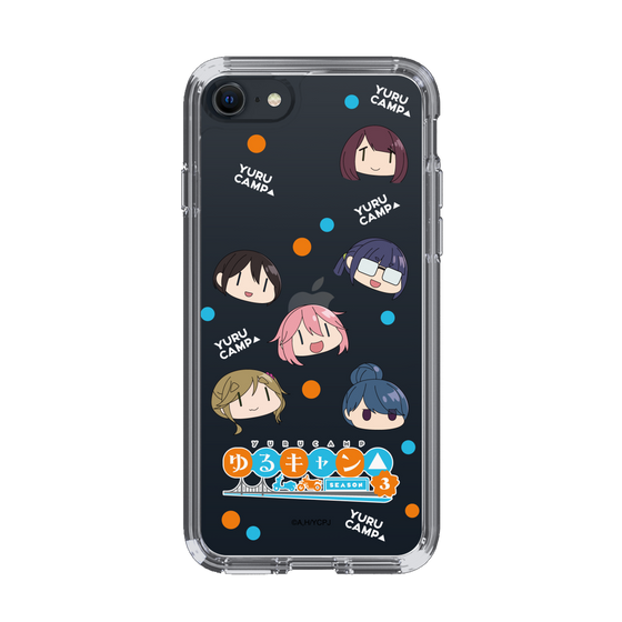 スリムプロテクションケース［ 『ゆるキャン△ SEASON3』- SNSアイコン ］