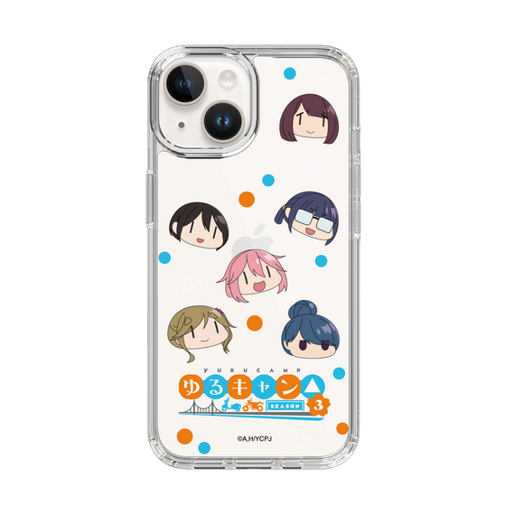 スリムプロテクションケース［ 『ゆるキャン△ SEASON3』- SNSアイコン ］