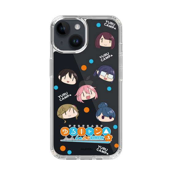 スリムプロテクションケース［ 『ゆるキャン△ SEASON3』- SNSアイコン ］