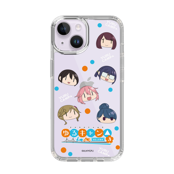 スリムプロテクションケース［ 『ゆるキャン△ SEASON3』- SNSアイコン ］
