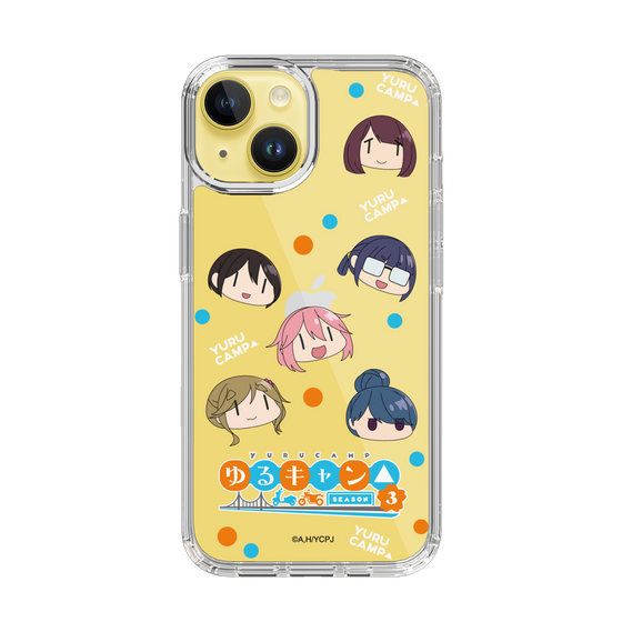 スリムプロテクションケース［ 『ゆるキャン△ SEASON3』- SNSアイコン ］