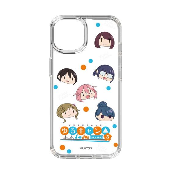 スリムプロテクションケース［ 『ゆるキャン△ SEASON3』- SNSアイコン ］