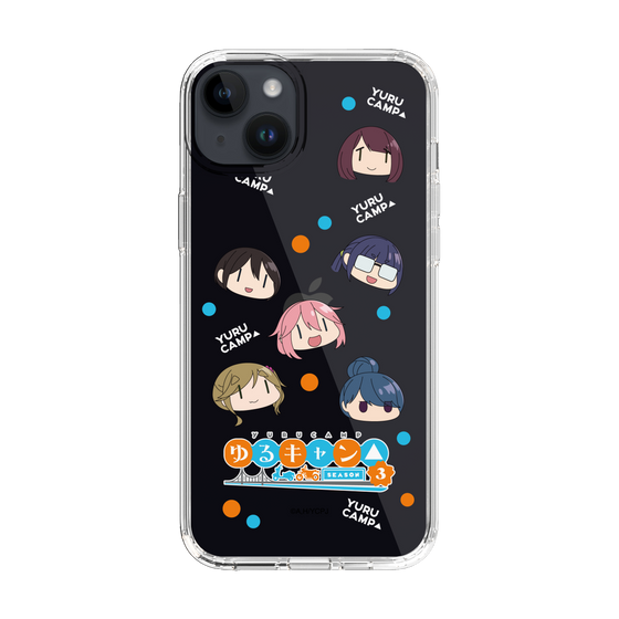 スリムプロテクションケース［ 『ゆるキャン△ SEASON3』- SNSアイコン ］