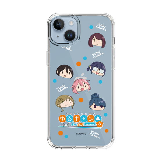 スリムプロテクションケース［ 『ゆるキャン△ SEASON3』- SNSアイコン ］