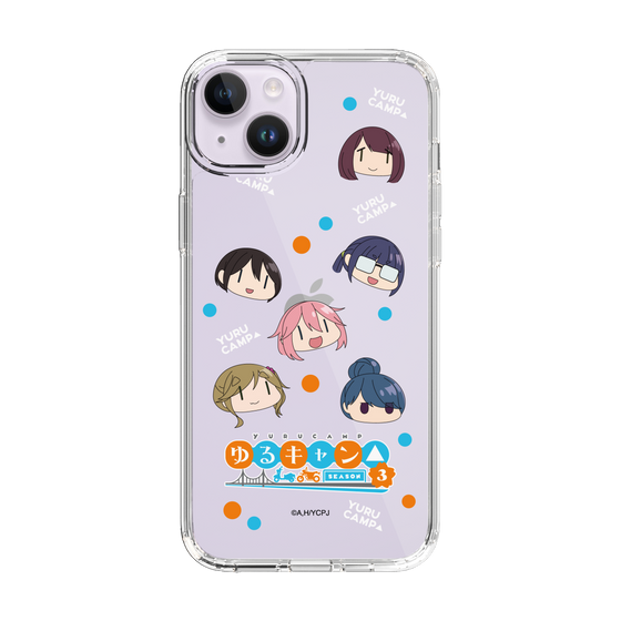 スリムプロテクションケース［ 『ゆるキャン△ SEASON3』- SNSアイコン ］