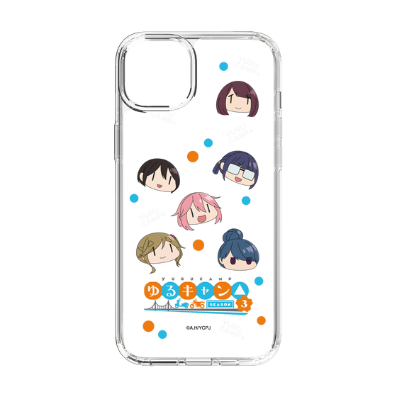 スリムプロテクションケース［ 『ゆるキャン△ SEASON3』- SNSアイコン ］