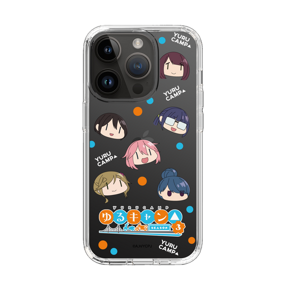 スリムプロテクションケース［ 『ゆるキャン△ SEASON3』- SNSアイコン ］
