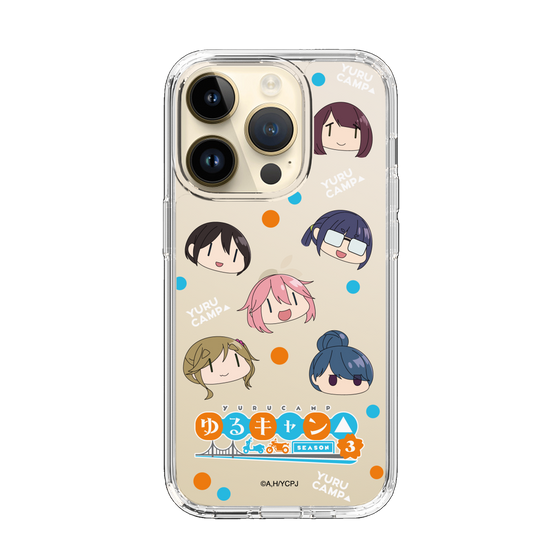 スリムプロテクションケース［ 『ゆるキャン△ SEASON3』- SNSアイコン ］