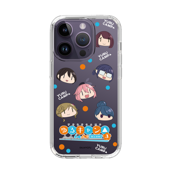スリムプロテクションケース［ 『ゆるキャン△ SEASON3』- SNSアイコン ］