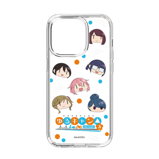 スリムプロテクションケース［ 『ゆるキャン△ SEASON3』- SNSアイコン ］