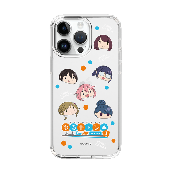 スリムプロテクションケース［ 『ゆるキャン△ SEASON3』- SNSアイコン ］