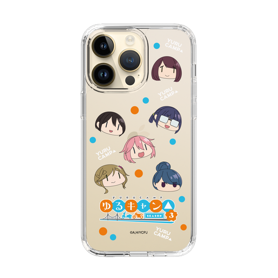 スリムプロテクションケース［ 『ゆるキャン△ SEASON3』- SNSアイコン ］