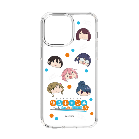 スリムプロテクションケース［ 『ゆるキャン△ SEASON3』- SNSアイコン ］