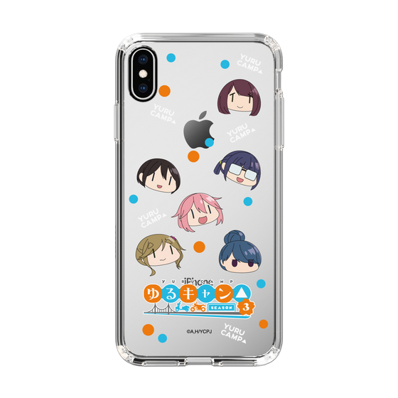 スリムプロテクションケース［ 『ゆるキャン△ SEASON3』- SNSアイコン ］