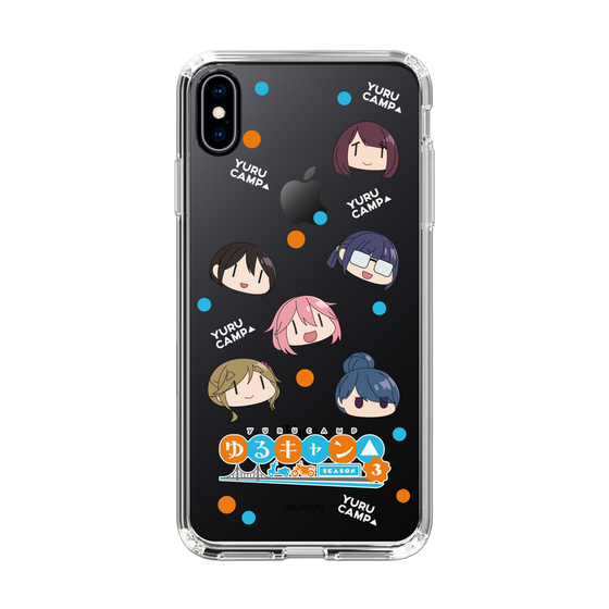 スリムプロテクションケース［ 『ゆるキャン△ SEASON3』- SNSアイコン ］