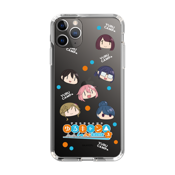 スリムプロテクションケース［ 『ゆるキャン△ SEASON3』- SNSアイコン ］
