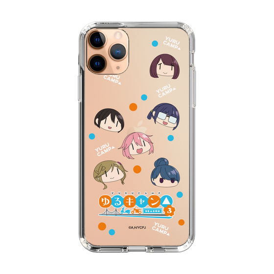 スリムプロテクションケース［ 『ゆるキャン△ SEASON3』- SNSアイコン ］