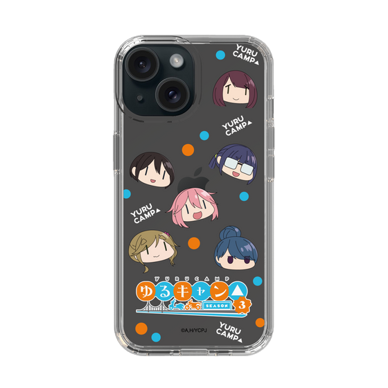 スリムプロテクションケース［ 『ゆるキャン△ SEASON3』- SNSアイコン ］
