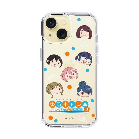 スリムプロテクションケース［ 『ゆるキャン△ SEASON3』- SNSアイコン ］