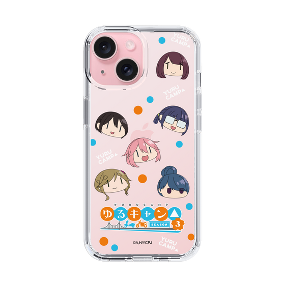 スリムプロテクションケース［ 『ゆるキャン△ SEASON3』- SNSアイコン ］