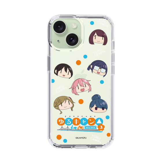 スリムプロテクションケース［ 『ゆるキャン△ SEASON3』- SNSアイコン ］
