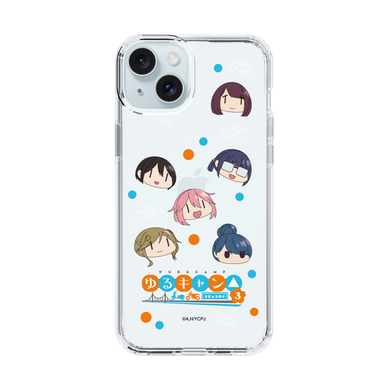 スリムプロテクションケース［ 『ゆるキャン△ SEASON3』- SNSアイコン ］