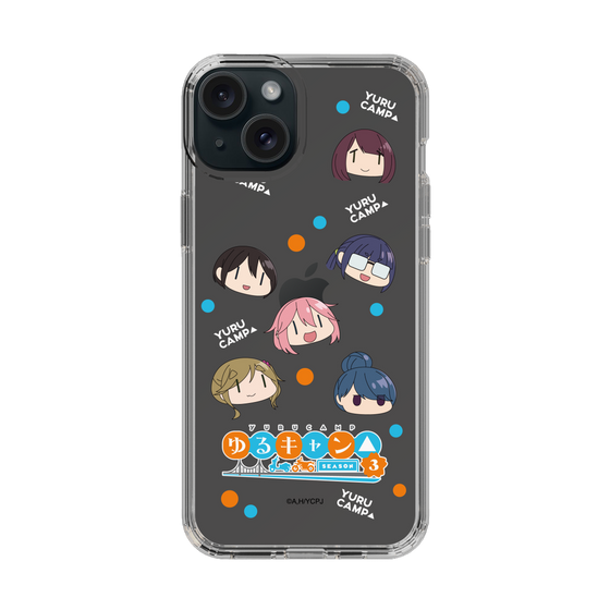 スリムプロテクションケース［ 『ゆるキャン△ SEASON3』- SNSアイコン ］