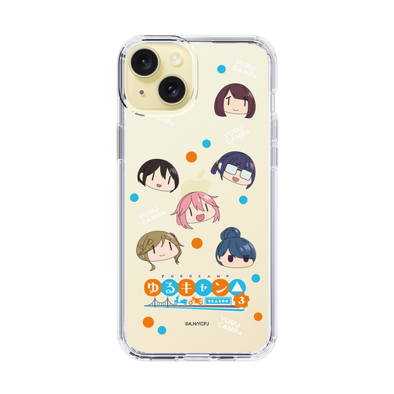スリムプロテクションケース［ 『ゆるキャン△ SEASON3』- SNSアイコン ］